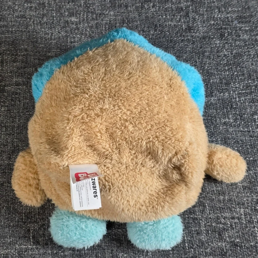 BumBumz Blair the Birdhouse Plush SpringBumz 7.5 Inch Blue Tan Stuffed Toy